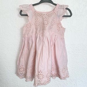 3 for $45 - Baby Gap Light Pink Eyelet Sundress Size 12-18 months